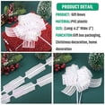 thumbnail image 4 of EIMELI 14 PCS Mixed Color Pull Bow Large Organza Wrapping Ribbon 6 Inches Diameter Decor Flower Ball for Wedding Gift Festival Baskets, 4 of 7