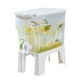 thumbnail image 2 of onlyliua Promoción de Temporada Hervidor En Agua Fría con Griffo En Refrigerador, Gran Capacidad de Almacenamiento para Dispensador de Frutas con Tapa y Griffo, Tetera para Frutas, Balde para Limonad, 2 of 7