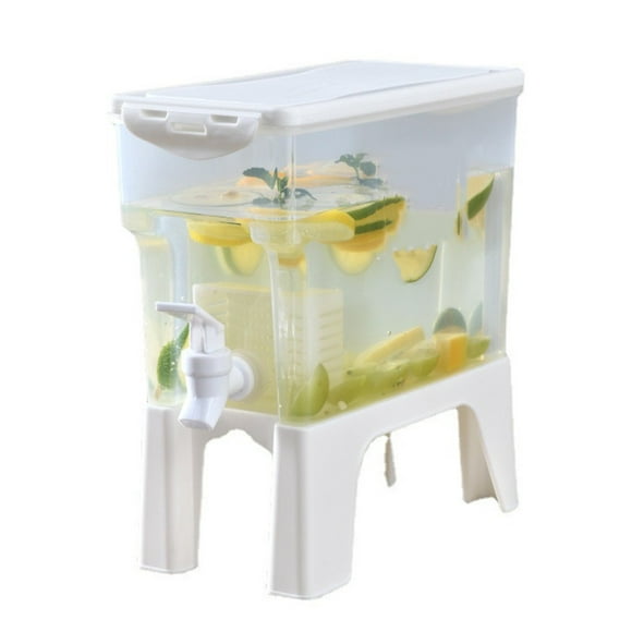 jovati Cold Kettle With Faucet In Refrigerator,Large Capacity Storage for Fruit Juice Dispenser With Top And Spigot Fruit Teapot Lemonade Bucket