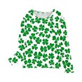 thumbnail image 4 of Chemises pour Filles, Garçons et Filles, Bas à Manches Longues Imprimés à la Mode, Col Rond, Hauts/chemises, 4 of 9
