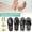 B, variant on sunsanly 1 Pair Acupressure Massage Slippers Plantar Fasciitis Pain Relief Muscle Relaxation Foot Massager Home Acupuncture Sandals Slides Shoes