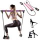 thumbnail image 1 of Kit de barra de pilates de yoga portátil, equipo de pilates con barra de banda de resistencia para entrenamiento de cuerpo completo, yoga, fitness, estiramiento, equipo de ejercicio de entrenamiento de resistencia en el hogar Ormromra LRWJ022-1, 1 of 7