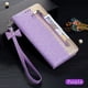 thumbnail image 3 of Luxury Flip Wallet Case for Samsung Galaxy S20 S21 S22 S23 Plus Ultra - Folio Zipper Kickstand, Wristlet Lanyard, Card Slots Cover, 3 of 4