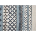thumbnail image 2 of Alora Decor Ryder 3' x 5' Southwest/Tribal Blue/Ivory Hand-Tufted Area Rug, 2 of 5