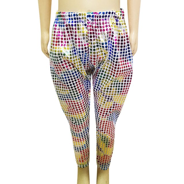 FAOWME Pantalon de Performance pour Enfants Couleur Idéal pour Récitals de Danse et Spectacles sur Scène Multicolore 18-24 Mois