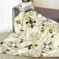 thumbnail image 6 of Sikiie Sweet Bee Ultra-Soft Micro flannel Blanket Luxury All Seasons Warm Blanket for Bedding Sofa and Travel (4 sizes)-40"x30", 6 of 7