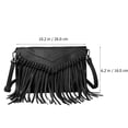 thumbnail image 4 of Bolso bandolera de borla de moda Bolso bandolera para mujer Bolso bandolera para mujer, 4 of 5