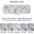 thumbnail image 2 of shiyou-Washable Runner Rug 2x6 Non Slip Vintage Runners for Hallways Faux Wool Floor Carpet Runners Low Pile Entryway Rug Mat Distressed Kitchen Rug Runner for Bedroom Laundry Room, Grey& Blue, 2 of 4