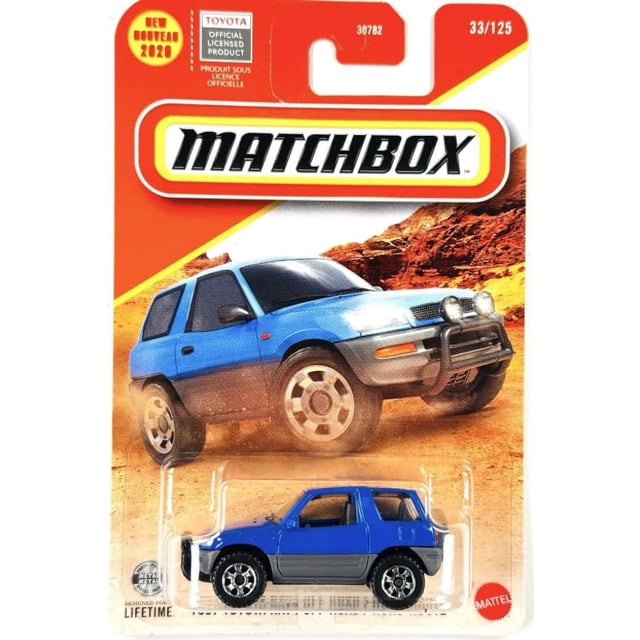 Vehículo de juguete fundido a presión Matchbox 1997 Toyota RAV4 Off Road 1:64
