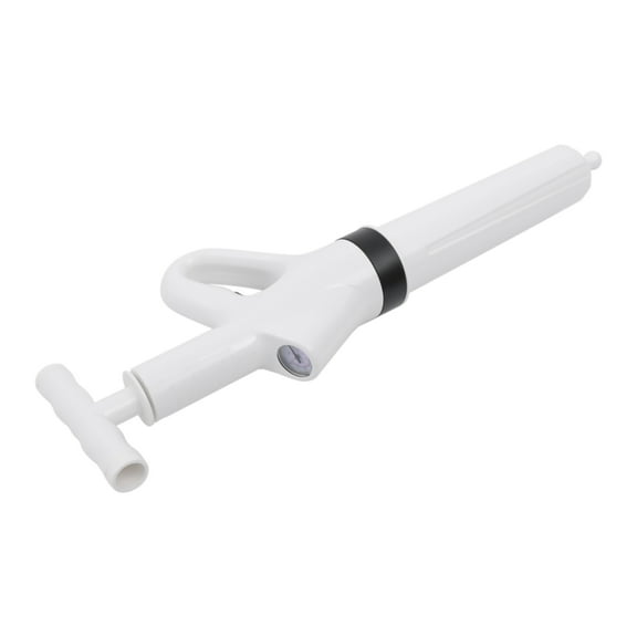 Toilet Plunger with Air Compression, Non-Slip Handle, and Anti-Splash Design for Quick and Easy Unclogging