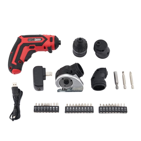 Patriot's 4V LI-Ion Screwdriver with Options Heads