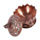 thumbnail image 5 of Quemador de Incienso de Flor de Loto, Material de Aleación de Zinc, Patrón Artínstico Tallado A Mano, Función de Meditación y Ayuda Para Dormir, Decretación del Hogar Uso, 5 of 7