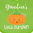 thumbnail image 4 of Inktastic Grandma Little Pumpkin Halloween Boys or Girls Baby Bib, 4 of 4