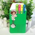 thumbnail image 6 of 5Pcs/Bag PVC Pen Bags Pencil Case Pocket Protector Office Hospital Doctor nurse Supply, 6 of 19