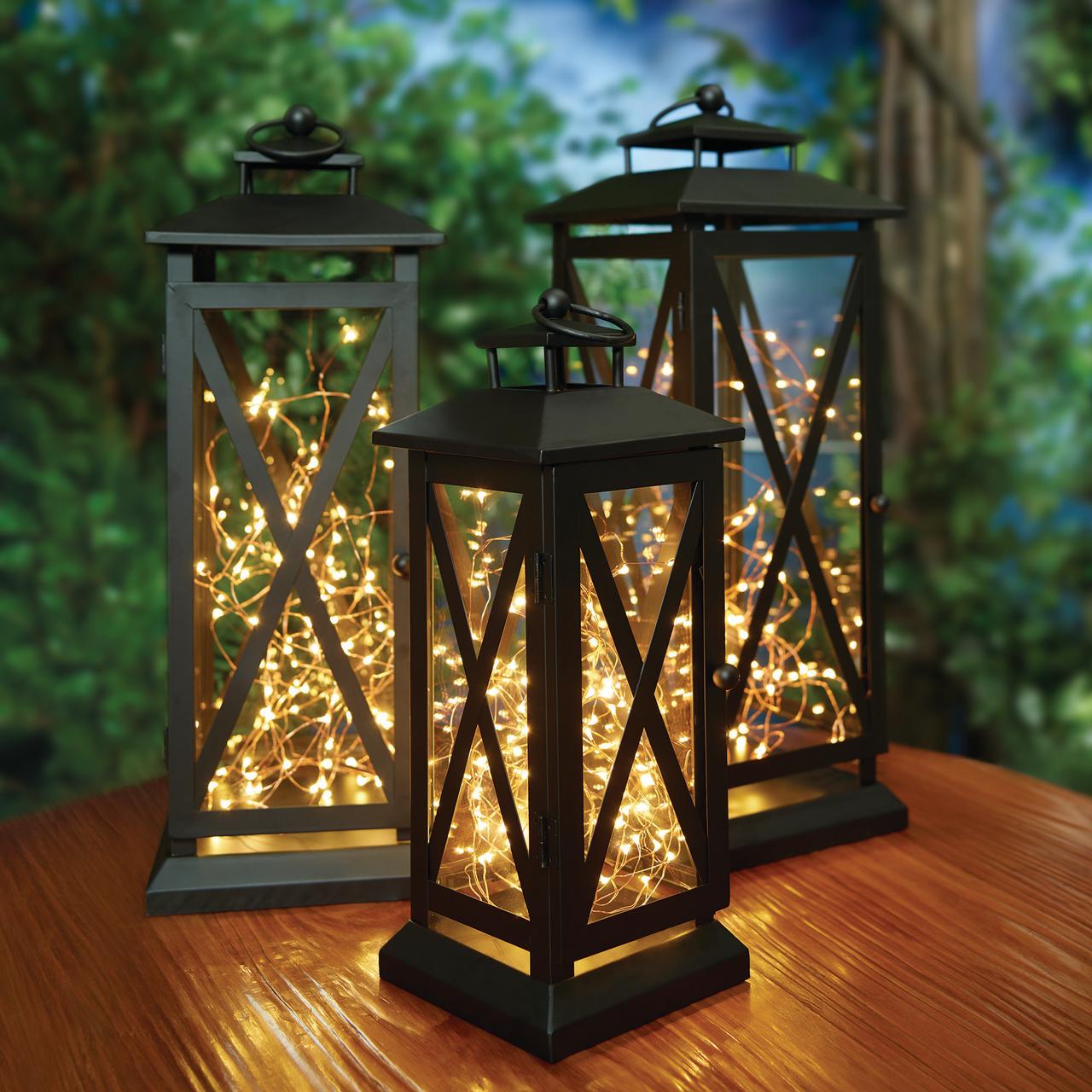 Better Homes & Gardens 36-Count LED Warm White Wire Outdoor String Lights with 8 Lighting Functions - image 2 of 8