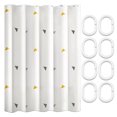 thumbnail image 4 of Homerr Shower Curtain Liner PEVA Shower Curtain Easy-Install Shower Curtain Set Waterproof, Tear-Resistant, 4 of 6