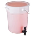 thumbnail image 4 of KFFKFF Beverage Server, 5 Gallon Party Drink Holder, Durable Plastic Water Dispenser with Tap and Cover, Suitable for Iced Tea, Lemonade, and Water, Ideal for Restaurants, Hotels, and Events, 4 of 9
