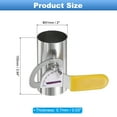 thumbnail image 2 of 2 Inch Duct Backdraft Damper, Manual Adjustment Airflow Volume Damper for Vents Fans Extractors Range Hoods Heating Systems, 2 of 7