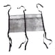 thumbnail image 1 of Soporte de la bolsa de almacenamiento de zapatos de trampolín Fácil instalación al organizador de malla de malla de almacenamiento de trampolín 2 bolsillos, 1 of 8