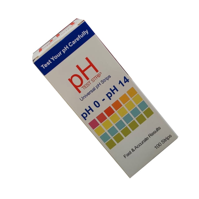 Soidarity Probador de acidez de 100 piezas, controlador de tierra de cosméticos de precisión, papel tornasol, resultado claro, herramientas de prueba de Deportes acuáticos