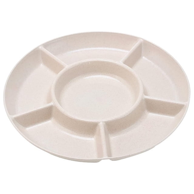 Plateau de Rangement Alimentaire Plateau de Noix Bonbons Collations Plat de Service Plat Divisé Fruits Secs Assiette à Collation Plateau de Service pour Fête Plateau de Service pour Fruits Assiette à Fruits,Bol à Fruits,Plateau Décoratif,Plateau à Fruits en Verre,Plateau en Bois