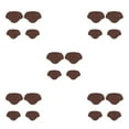 thumbnail image 1 of kurtrusly Semelles Ajustables pour Talons Hauts, Réparation de Talons Personnalisable, Café 5Set, 1 of 6