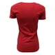thumbnail image 2 of Camiseta Tommy Hilfiger para mujer con cuello redondo y logotipo, color rojo, talla XL, 2 of 3
