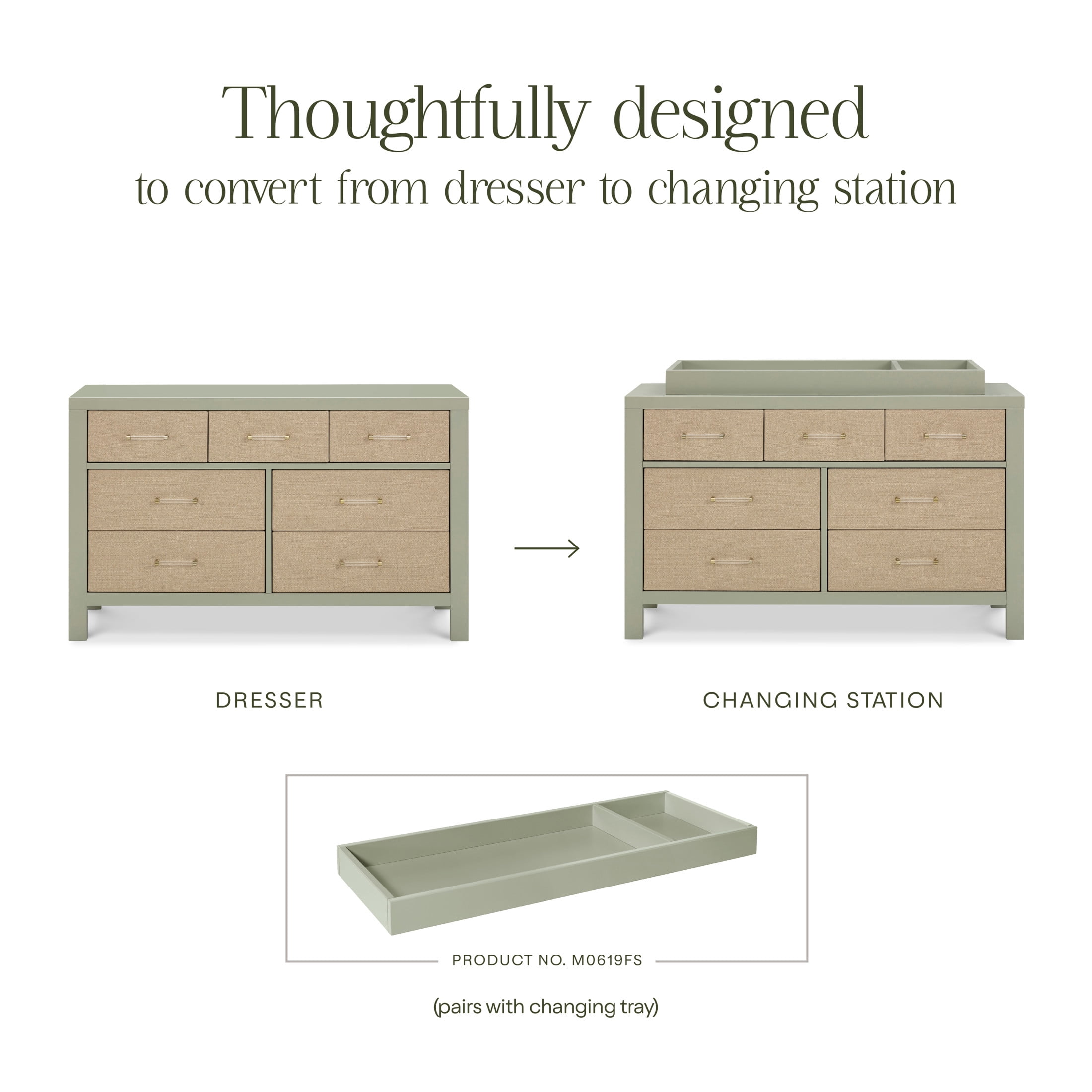 Namesake Eloise 7-Drawer Assembled Dresser