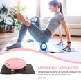 thumbnail image 2 of OULII 1 Set Pink PP Metal Exercise Sliders Discs for On-the-go Workouts 11x11in, 2 of 4