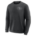 thumbnail image 2 of Men's Fanatics Black San Francisco 49ers Deep Route Pullover Sweatshirt, 2 of 3