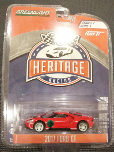 GREENLIGHT 1:64 FORD GT 2017 RACING HERITAGE SERIES 1 SET OF 6 13200 