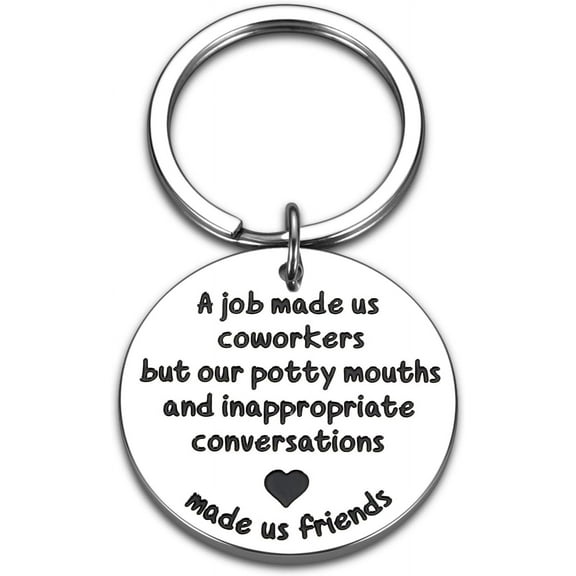 Employee Appreciation Gifts Funny Coworkers Gifts for Women Men Office Keychain Thank You Gifts for Coworkers Work Bestie Coworker Leaving Going Away Farewell Christmas Valentines Gift