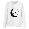 thumbnail image 4 of Pompotops T-shirt à Manches Longues et Col Rond Imprimé pour Femmes, 4 of 5
