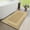 Brown, variant on Anti slip bathroom mat, rubber backed ultra-thin bath blanket, suitable for quick drying under doors, highly absorbent, washable. Different colors and specifications to choose from