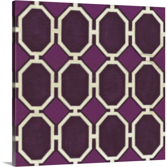 Great BIG Canvas | "Market Motifs VIII" Canvas Wall Art - 24x24