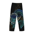thumbnail image 6 of Vaporeon Men's Pajama Pants, Ultra-soft Comfy Casual Lounge Pants, Graphic Printed Sleep Pjs Bottoms With Drawstring Pockets, 6 of 8