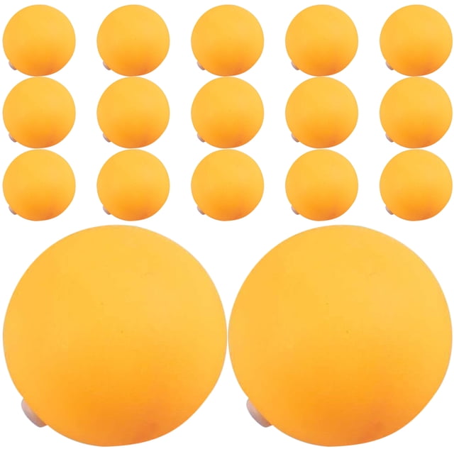 NIYANGLE Lot de 100 Balles de Tennis de Table Rondes pour Joueurs et Entraîneurs Lors de Fêtes