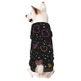 thumbnail image 1 of Balery Heart and Stars Sudadera con Capucha para Perros Pequeños – Ropa para Mascotas, Disfraz para Perros y Gatos, Ideal para Fiestas y Cosplay-X-Small, 1 of 7