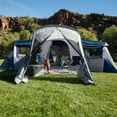 Ozark Trail Hazel Creek 20Person Star Tent, with Screen Room