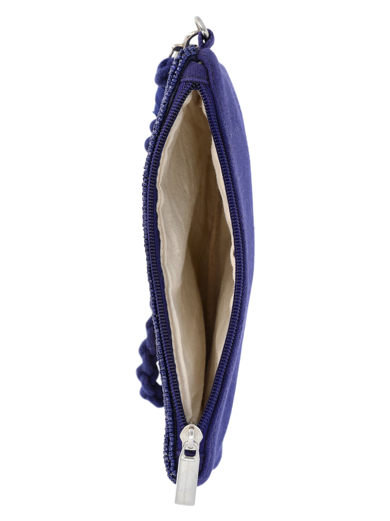 No Boundaries Women's Beaded Wristlet, Navy Sardines