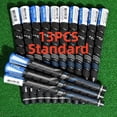 thumbnail image 1 of 13 Pcs Poignées de Golf CP2 Pro / Enveloppe en Caoutchouc Antidérapante, Standard/moyen/jumbo, Noir avec Rayures Rouges / Entrepôt US, Expédition Rapide Gratuite 13 Pcs Bleu Standard, 1 of 6