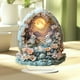 thumbnail image 5 of Decoraciones de Pascua, adornos de Pascua, regalos de Pascua, cabaña de Pascua, decoración acrílica 2D para interior de coche, péndulo acrílico, 5 of 8