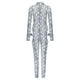 thumbnail image 5 of ICHUANYI Clearance Women's Jumpsuits Leopard Print Sexy Hollow Out Long Sleeve Buckle Jumpsuit ICHUANYI "ICHUANYI", 5 of 9
