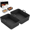 thumbnail image 1 of Air Fryer Accessories, 2 Pack Air Fryer Mold for Ninja Foodi 9.5L, Air Fryer Accessories, Airfryer Silicone Mold, 1 of 4