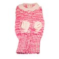 thumbnail image 3 of Petcessory DS1421CXL Pink Woolen Turtleneck Dog Sweater - Extra Large, 3 of 4