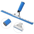 thumbnail image 4 of Uxcell Shower Window Squeegee Stainless Steel All Purpose Cleaning Tool 11.81 Inch Blue, 4 of 6