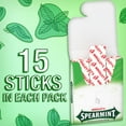 thumbnail image 5 of Wrigley's Spearmint Chewing Gum Bulk Pack - 15 Stick (Pack of 3, 45 Piece Count), 5 of 12