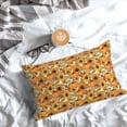 thumbnail image 3 of Cauagu Pumpkins And Sunflowers A Print Pillow Covers with Envelope Closure,1PC Pillow Cases Decorative Pillow Case for Bed & Couch, Pillows Not Included-14"x20", 3 of 6