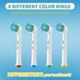 Oral-B Cross Action Replacement Toothbrush Heads Pack Of 8