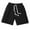 Black, variant on Girls Shorts Black Elastic Pull On Girl Summer Outfits Kids Clothes 3-4 Years
